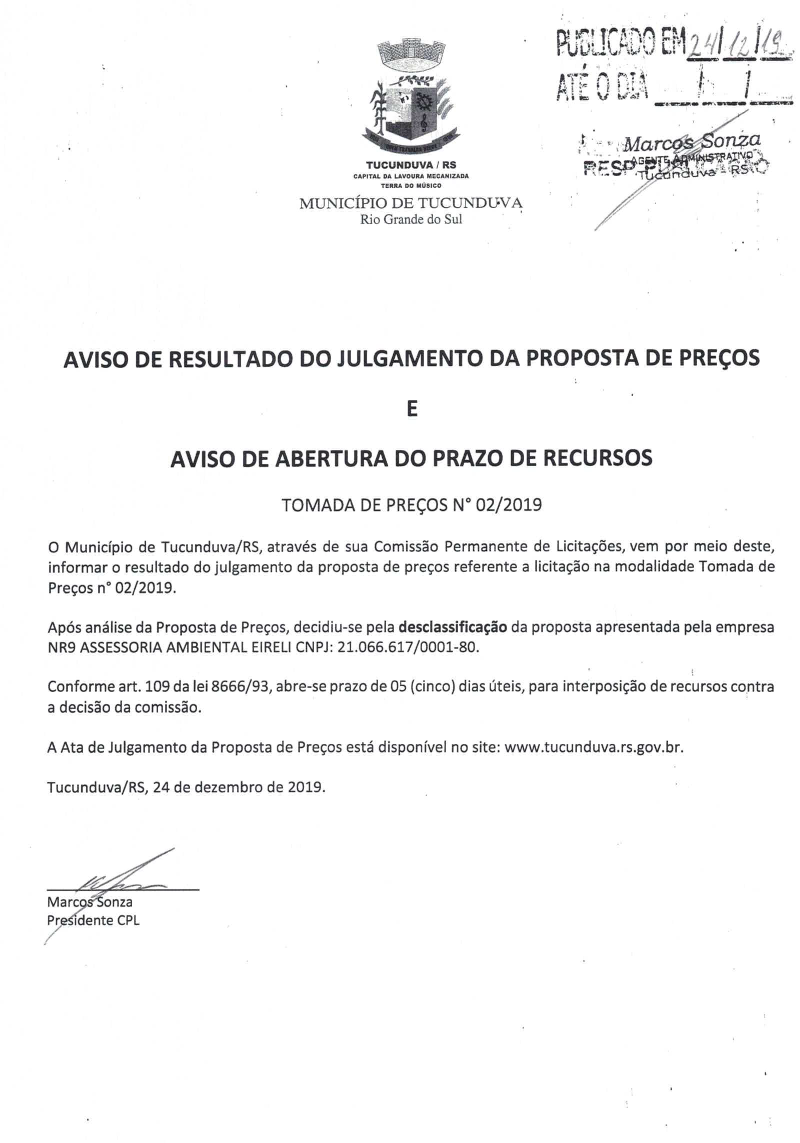 TMP 02_2019 AVISO RESULT JULG PROPOS _ ABERT PRAZO RECURSAL